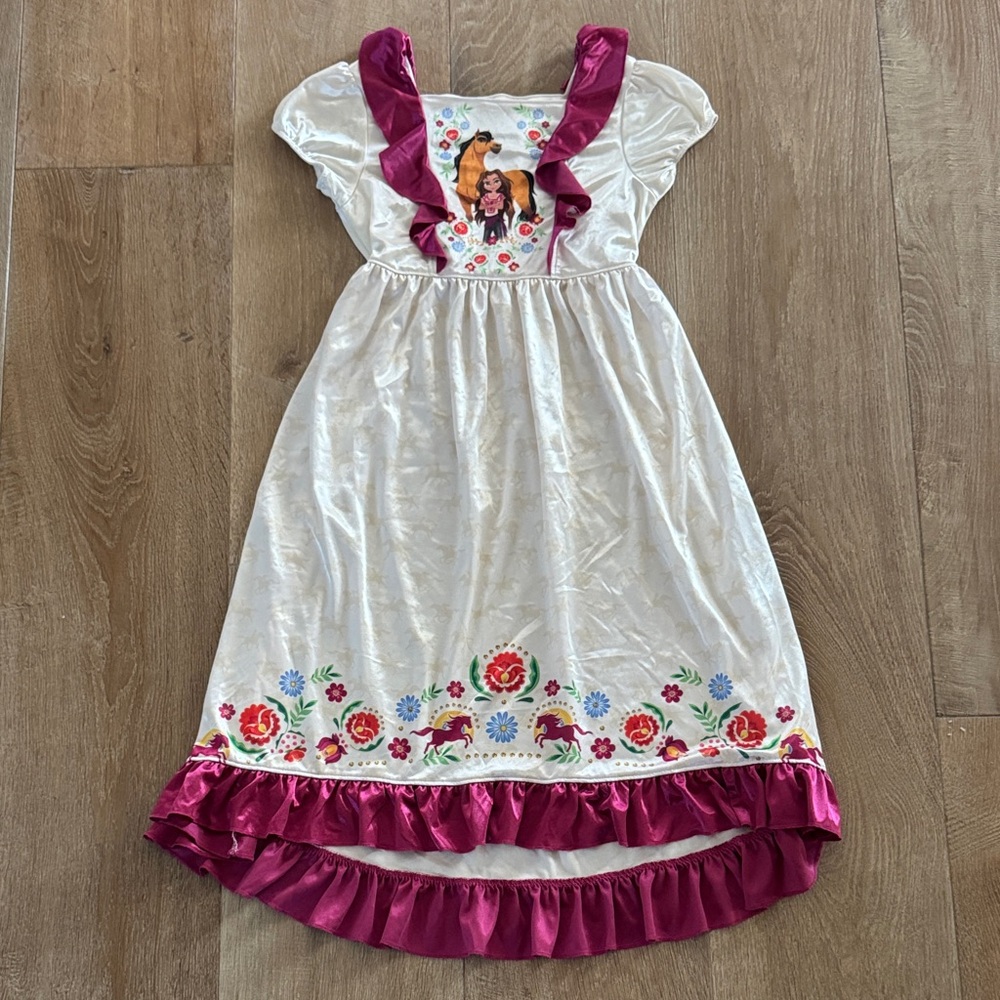 Kids Spirit Horse Princess pajama with Floral Design